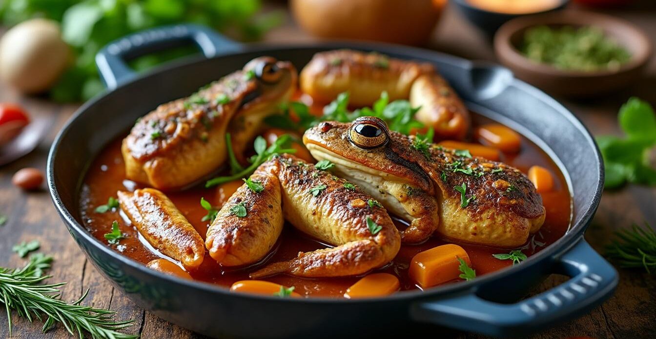 découvrez la délicatesse des cuisses de grenouille dans une aventure culinaire savoureuse. recettes, conseils et astuces pour savourer ce mets raffiné, typique de la gastronomie française.