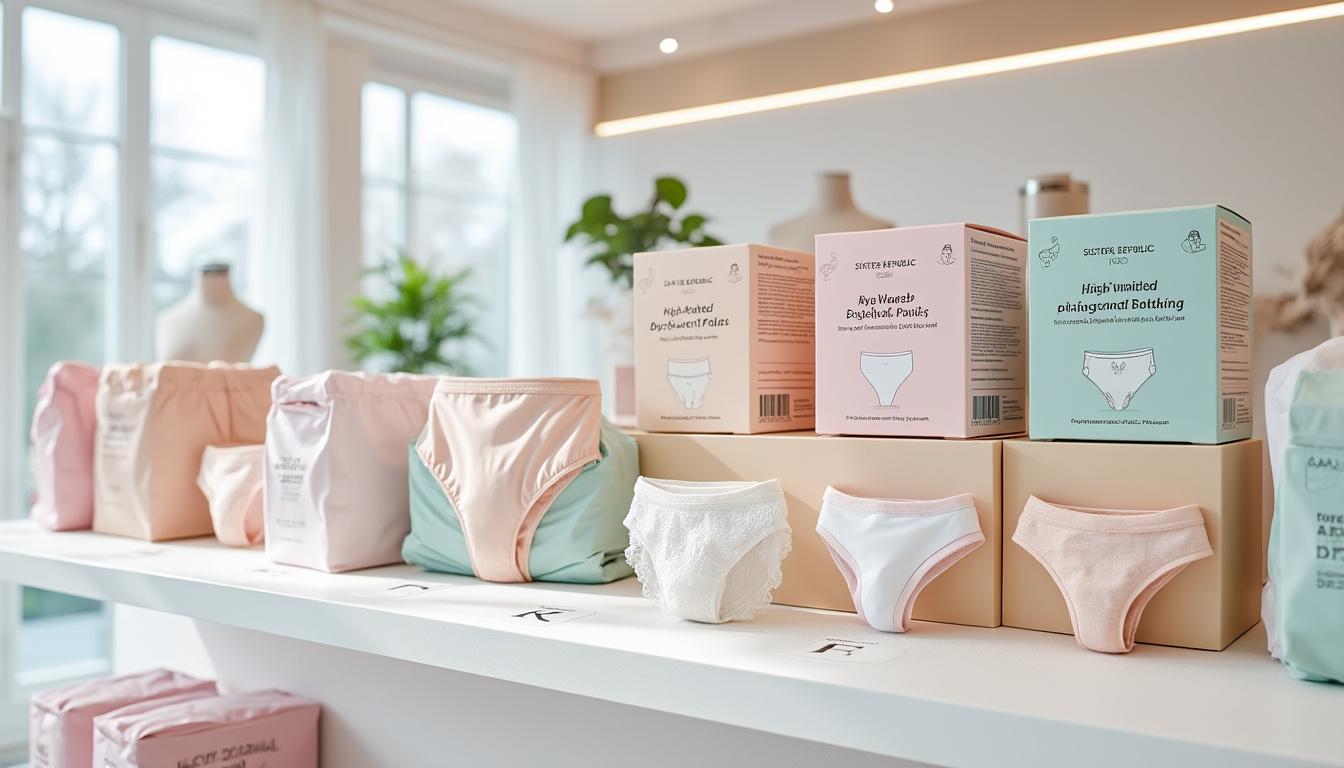 explorez sisters republic et adoptez des culottes menstruelles alliant style, confort et élégance pour vivre vos règles en toute confiance.