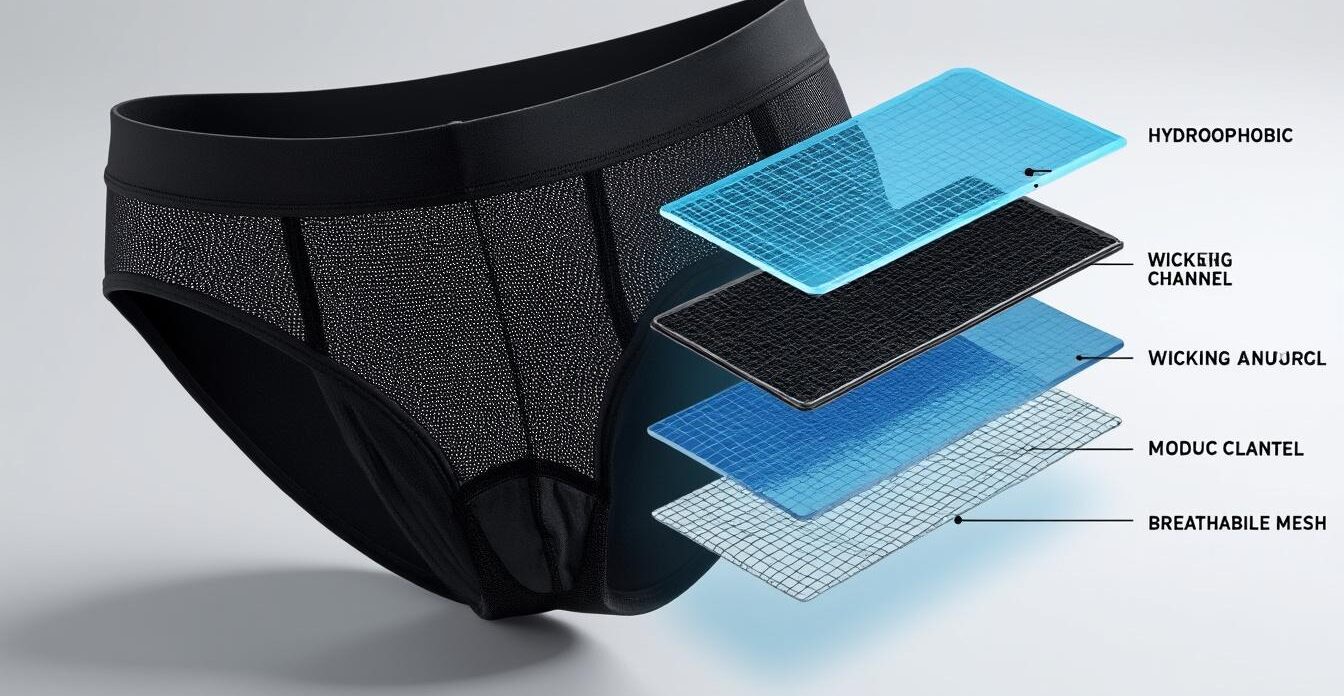 découvrez notre guide d'achat des sous-vêtements anti-humidité pour homme, alliant confort et performance pour rester au sec toute la journée.