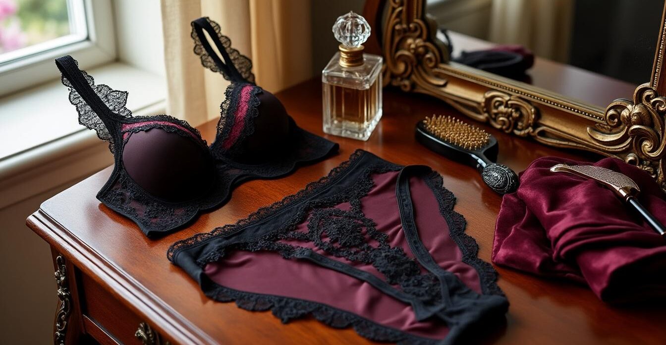 découvrez un ensemble lingerie inspiré du burlesque, alliant originalité et élégance, conçu pour sublimer toutes les silhouettes avec style et confiance.