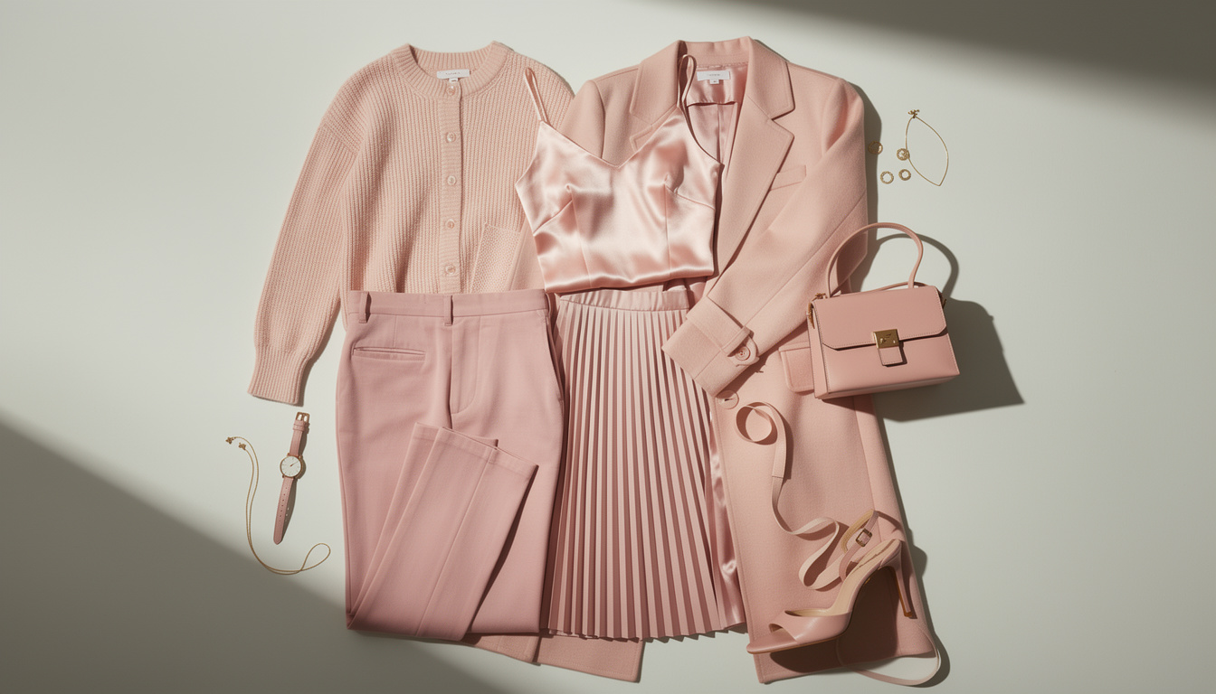 découvrez l'ensemble sexy rose poudré pour sublimer votre style et apporter une touche de douceur et d'élégance à votre garde-robe cette saison.